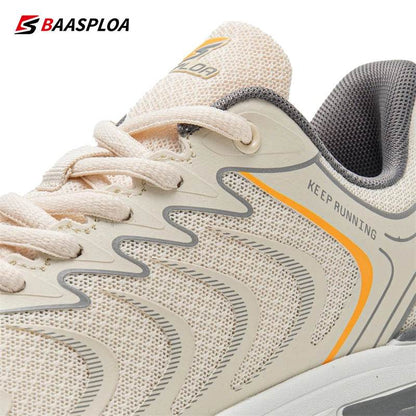 Baasploa Men Running Shoes Lightweight Sport Shoes Mesh Breathable Men Casual Walking Sneakers Non-Slip Outdoor Male Lace-Up - Touchy Style