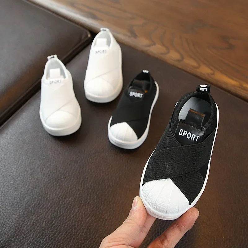2024 Slip on Girls Shoes Sneakers Sports Designer Kids Shoes Boy Comfortable Baby Sneakers 1-6 Years Student Kid Trainers E08104 - Touchy Style