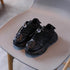 White Chunky Sneakers Children Platform Sport Shoes Girls 2024 Height Increase Shoes Boys Black Khaki Wedge Heels Sneaker F06174 - Touchy Style