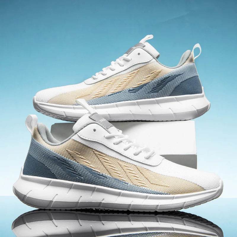 A Pair Of Unisex Casual Sneakers Stylish And Light Suitable For Running And Hiking Exercise Healthy Living - Touchy Style