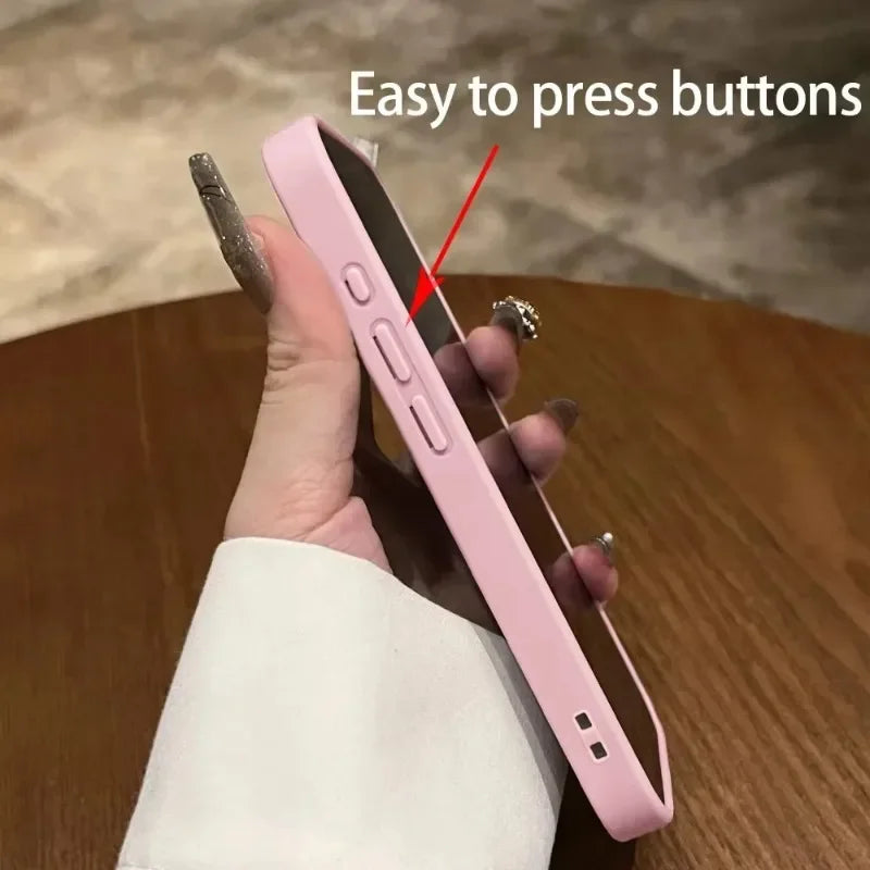 Luxury Acrylic Magsafe Magnetic Clear Case For iPhone 16 15 14 13 12 11 Pro Max 16 Plus Wireless Charge Girls Pink Hard PC Cover
