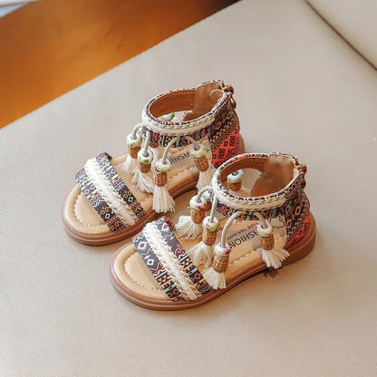 Bohemian Fringe Sandals for Toddler Girls - G04071 Casual Shoes