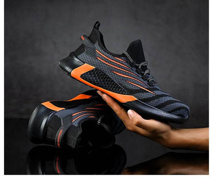 Large Size 49 50 Safety Shoes For Men Women Work Shoes Anti-smash Anti Puncture Protective Shoes Steel Toe Sneakers Men Shoes - Touchy Style