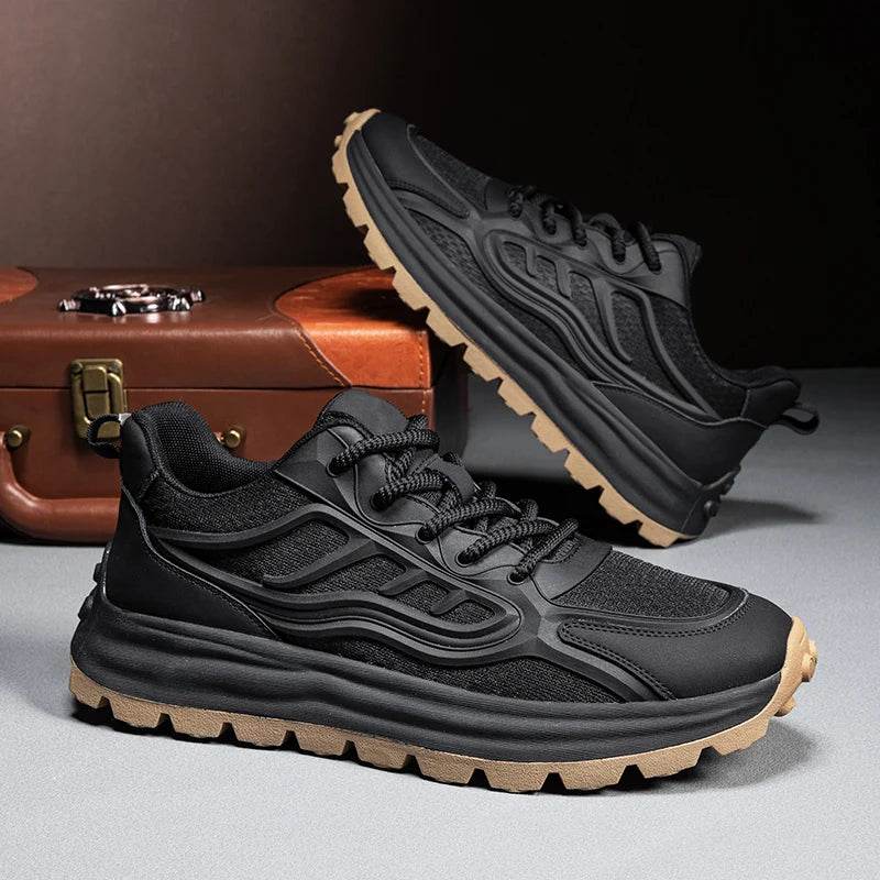 Versatile Non-Slip Casual Shoes for Men Comfortable Sneakers Lightweight Walking Shoes Leisure Walk Male Treking Shoes Trainers - Touchy Style