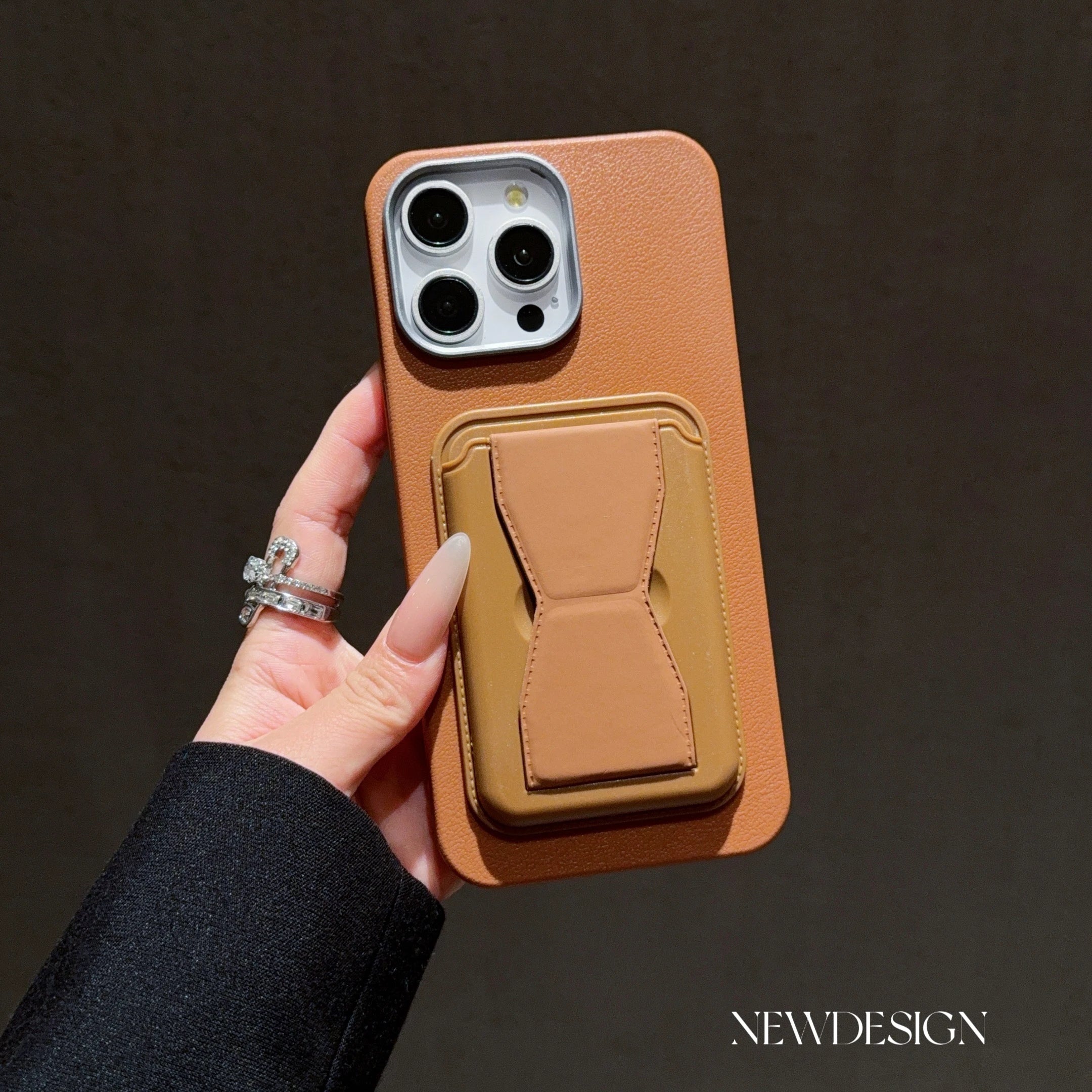 Luxury With Card Holder - Cute Phone Case For iPhone 15 Pro Max, 14, 13, 11, 12, XS, XR, X, 7, 8 Plus, and SE