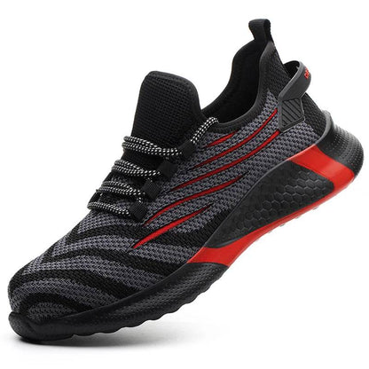 Large Size 49 50 Safety Shoes For Men Women Work Shoes Anti-smash Anti Puncture Protective Shoes Steel Toe Sneakers Men Shoes - Touchy Style