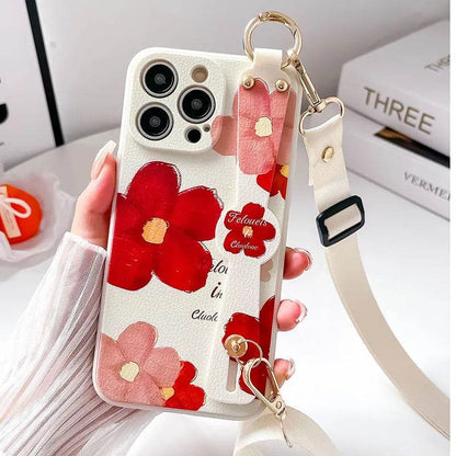 SoCouple Crossbody Lanyard Case For Huawei P30 P20 P50 P40 P60 Pro Lite Honor X8 20 50 70 90 Nova 9 8 5t Wrist Strap Cover - Touchy Style