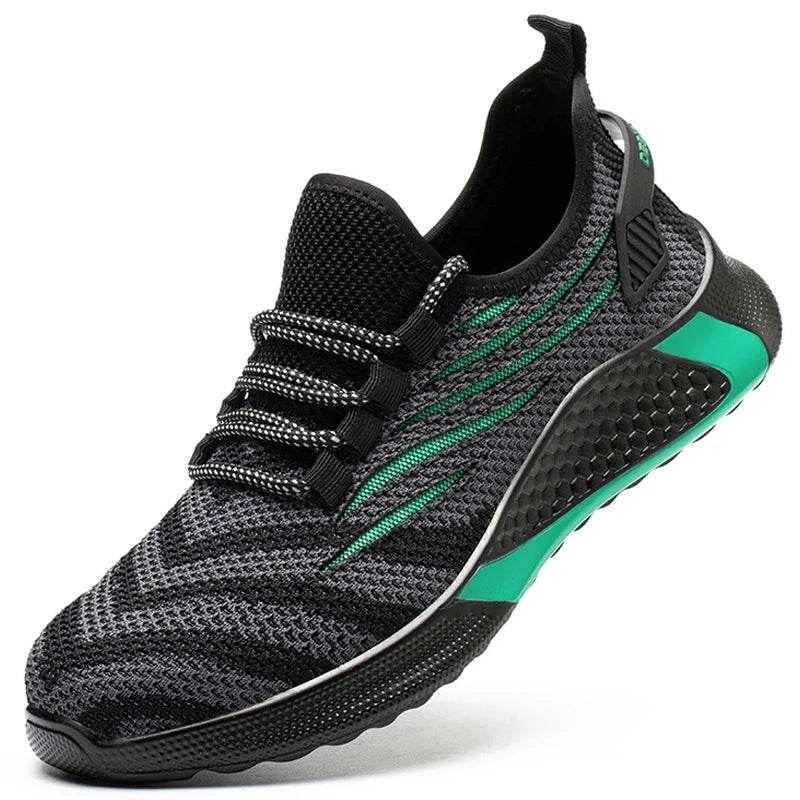 Large Size 49 50 Safety Shoes For Men Women Work Shoes Anti-smash Anti Puncture Protective Shoes Steel Toe Sneakers Men Shoes - Touchy Style