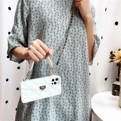 Cute Phone Cases For iPhone 13 12 11 Pro Max 6 7 8 Plus X XR XS Max Handbag Wallet A
