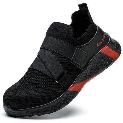 Lightweight Comfort Safety Shoes Men Steel Toe Work Shoes Sneakers Anti-smashing Steel Toe Shoes Indestructible Safety Boots - Touchy Style