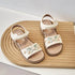 Girls Embroidery Princess Sandals 2024 Summer New Casual Versatile Retro Flowers Soft Chinese Traditions Hanfu Sandals H05063 - Touchy Style