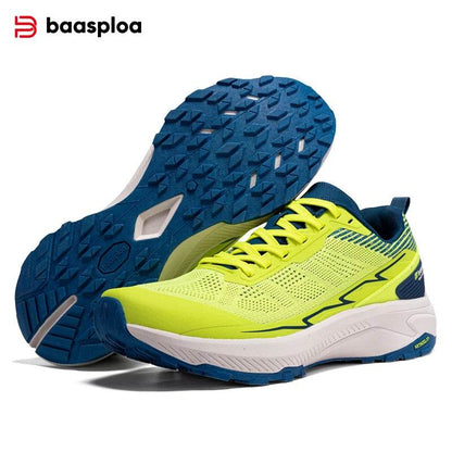 2024 New Baasploa Men Shoes Mesh Surface Breathable Outdoor Shoes Lightweight Comfortable Casual Non-slip Wear Shoes For Men - Touchy Style