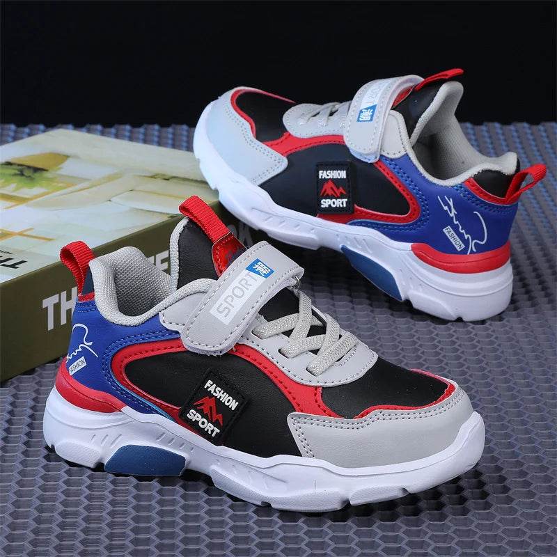Brand Children Shoes Kids Sneakers Fashion Leather Shoes Child Breathable Outdoor Sports Shoes Casual Boy Girl Shoes - Touchy Style