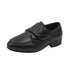 Kids Pointed Toe Wedding Party Leather Shoes Hook & Loop Casual Boys Classic Versatile Low Heel Teens Loafers 2022 Spring New - Touchy Style