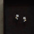 Cute Arc Size Star Zircon Pearl Stud Earrings 925 Sterling Silver 14k Gold Plated Earring for Women Temperament Simple Jewelry - Touchy Style