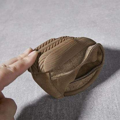 New Design Literary Style Women Flat Shoes Slip-On Loafers Genuine Cow Leather Non-slip Handmade Retro Shoes - Touchy Style