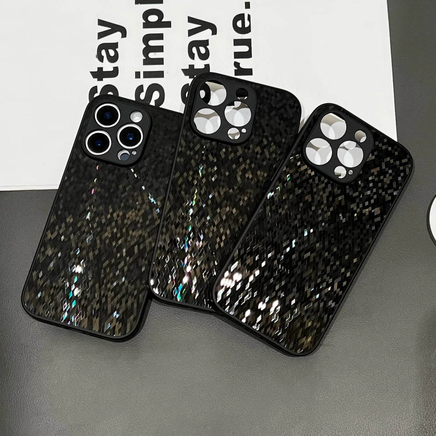woman girls sparkle Diamond Glitter laser Plating Phone case For iPhone 16 15 14 13 12 11 Pro Max Case Cute Luxury Cover - Touchy Style