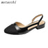 All-match Flat Shoes Women Sandals Non-Slip Soft Leisure Shoes Mixed Colors Comfort Low Heel Femme Thick Bottom Designer Shoes - Touchy Style