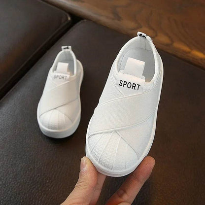 2024 Slip on Girls Shoes Sneakers Sports Designer Kids Shoes Boy Comfortable Baby Sneakers 1-6 Years Student Kid Trainers E08104 - Touchy Style
