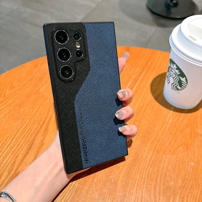 Double Color Leather Phone Case For Samsung Galaxy A35 A36 A52 A53 A54 A55 A56 A72 A73 Shockproof Bumper Fashion Phone Cover