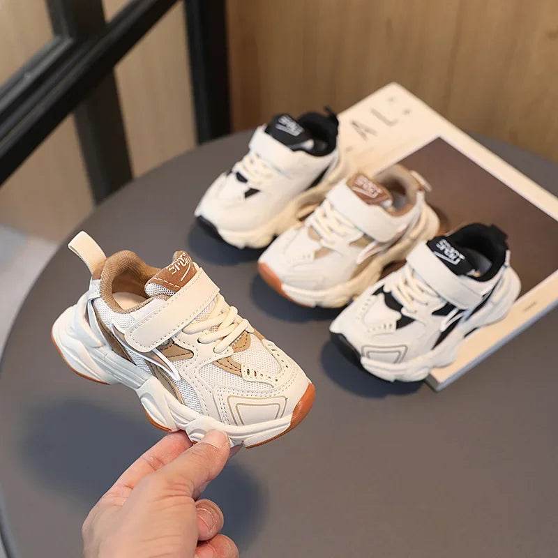 Sneakers for Children 2024 Designer Platform Casual Sports Running Shoes Girls Students Match Color Fashion Boys Sneakers G01084 - Touchy Style