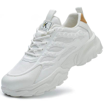Breathable Safety Shoes For Men Women Summer Work Shoes Sneakers Puncture-Proof Indestructible Shoes Protective Boots Security - Touchy Style