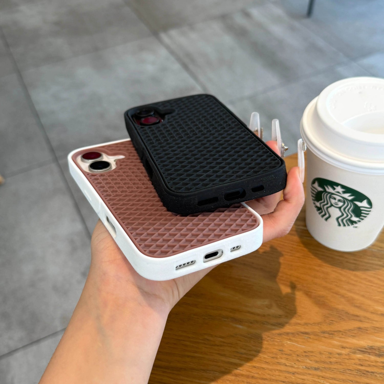 for Vans 3D Waffle Shoe Sole Phone Case For iPhone 16 15 14 13 12 11 Pro Max 7 8 Plus XS Max X XR Advanced Soft Shockproof Cover - Touchy Style