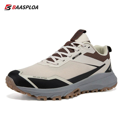 Baasploa Men Outdoor Shoes Non-Slip Wear-Resistant Walking Breathable Men Walking Shoes Brand Comfortable Men Sneakers - Touchy Style