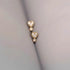 Real 925 Sterling Silver Women Fashion Zircon Stud Earrings Heart Birthday Sparkling for Daughter Girls - Touchy Style