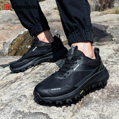 Baasploa Men Outdoor Shoes Non-Slip Wear-Resistant Walking Breathable Men Walking Shoes Brand Comfortable Men Sneakers - Touchy Style