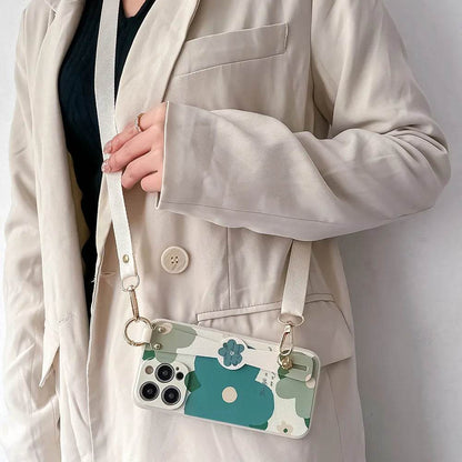 SoCouple Crossbody Lanyard Case For Huawei P30 P20 P50 P40 P60 Pro Lite Honor X8 20 50 70 90 Nova 9 8 5t Wrist Strap Cover - Touchy Style