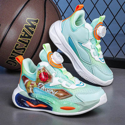 New Arrival Children Basketball Shoes Boys Sports Shoes Tennis Casual Daily School Kids Running Shoes Walking Sneaker for Girls - Touchy Style