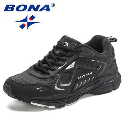 BONAsrsy er BONA 2023 New Designers Man Anti-slip Jogging Footwear Trendy Running Shoes Men Outdoor Walking Sport Shoes Sneaker - Touchy Style