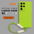 Liquid Silicone Wrist Strap Phone Case For Galaxy S24 S23 S22 S25 Ultra Plus A54 A53 A52 A55 5G Lanyard Original Cover - Touchy Style
