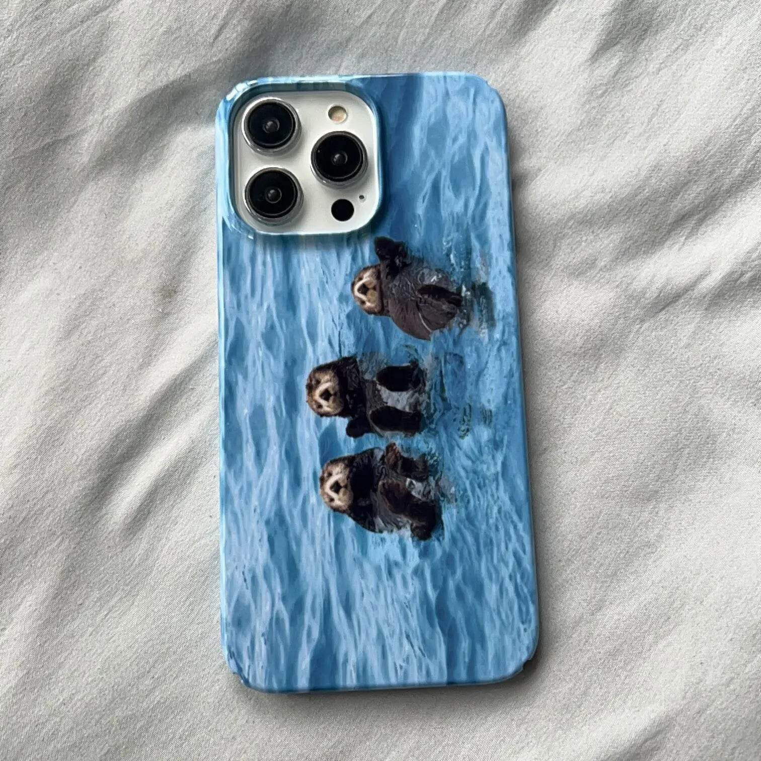 Cute Phone Cases For iPhone 15PRO MAX, 14, 13 PRO MAX, 15, 15PLUS, 15PRO, 11Pro - Beaver Poster Illustration - Acrylic Hard Cover - IC6210 - Touchy Style