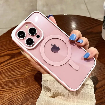 حافظات هواتف لطيفة لهاتف iPhone 15 و14 و13 و12 و11 Pro Max - غطاء أكريليك شفاف صلب - TSP415