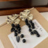 A6145 Big Metal Flower Charm Stud Earring Jewelry - Touchy Style