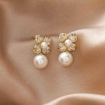 ABCJ503 Drop Earrings Charm Jewelry - Temperament Simple Pearl - Touchy Style