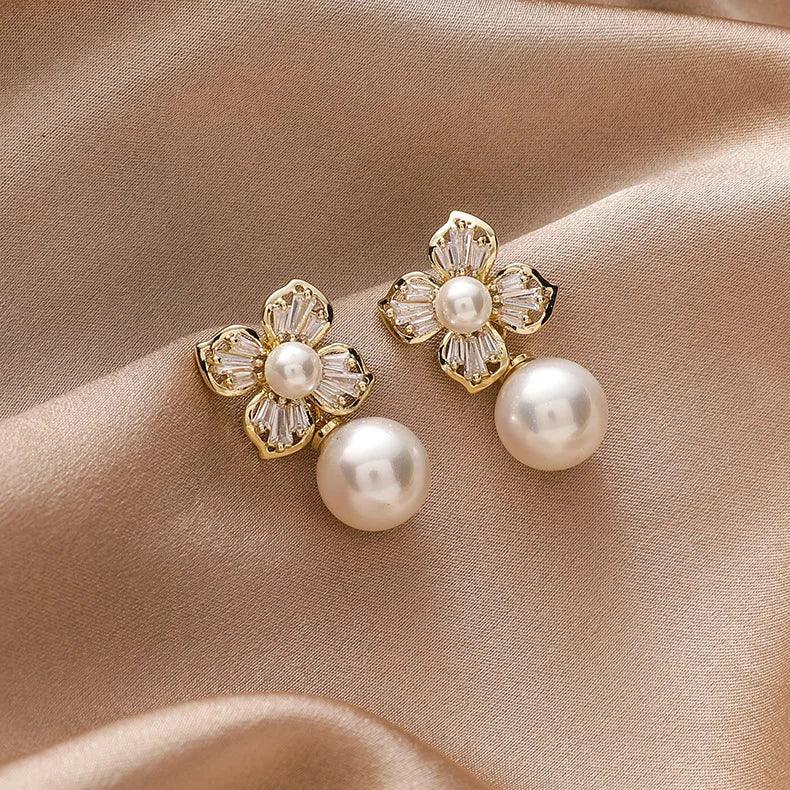 ABCJ503 Drop Earrings Charm Jewelry - Temperament Simple Pearl - Touchy Style .