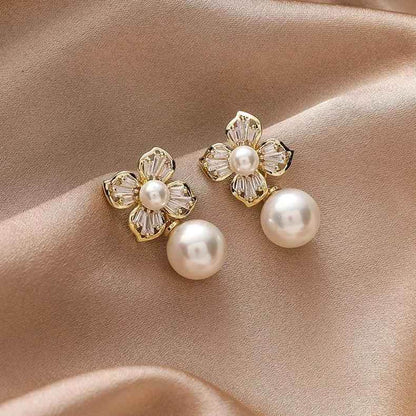 ABCJ503 Drop Earrings Charm Jewelry - Temperament Simple Pearl - Touchy Style