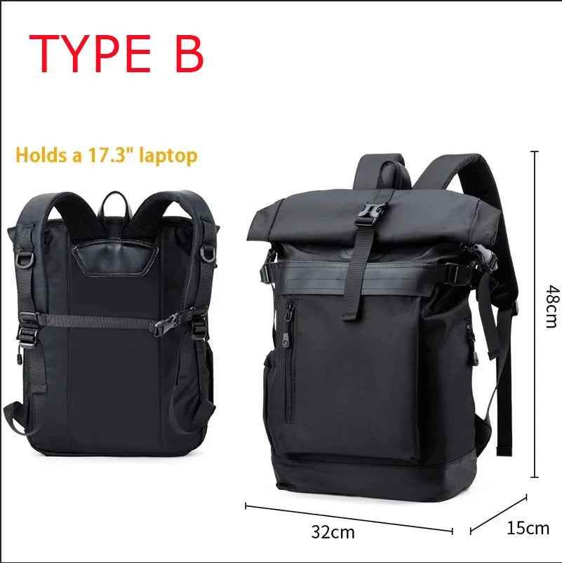ACB5724 Cool Backpack - Expandable Waterproof Laptop Bag - Touchy Style