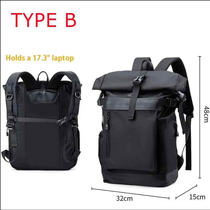 ACB5724 Cool Backpack - Expandable Waterproof Laptop Bag - Touchy Style .