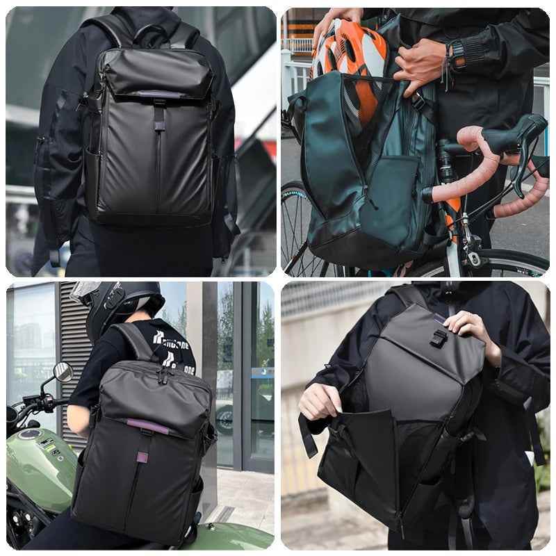 ACB5724 Cool Backpack - Expandable Waterproof Laptop Bag - Touchy Style .