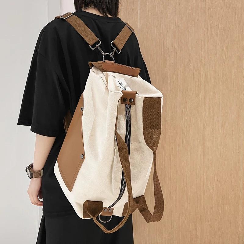 ACB6521 Cool Backpack - Canvas Bag - Street Style with Smart Functionality - Touchy Style
