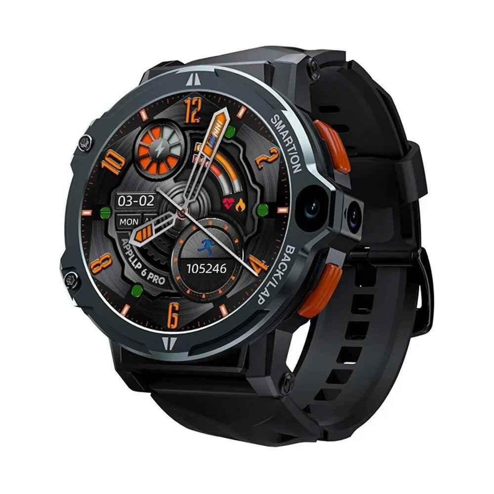 APPLLP 6 PRO: Smartwatch with GPS, 4G, and Fitness Tracking - Touchy Style