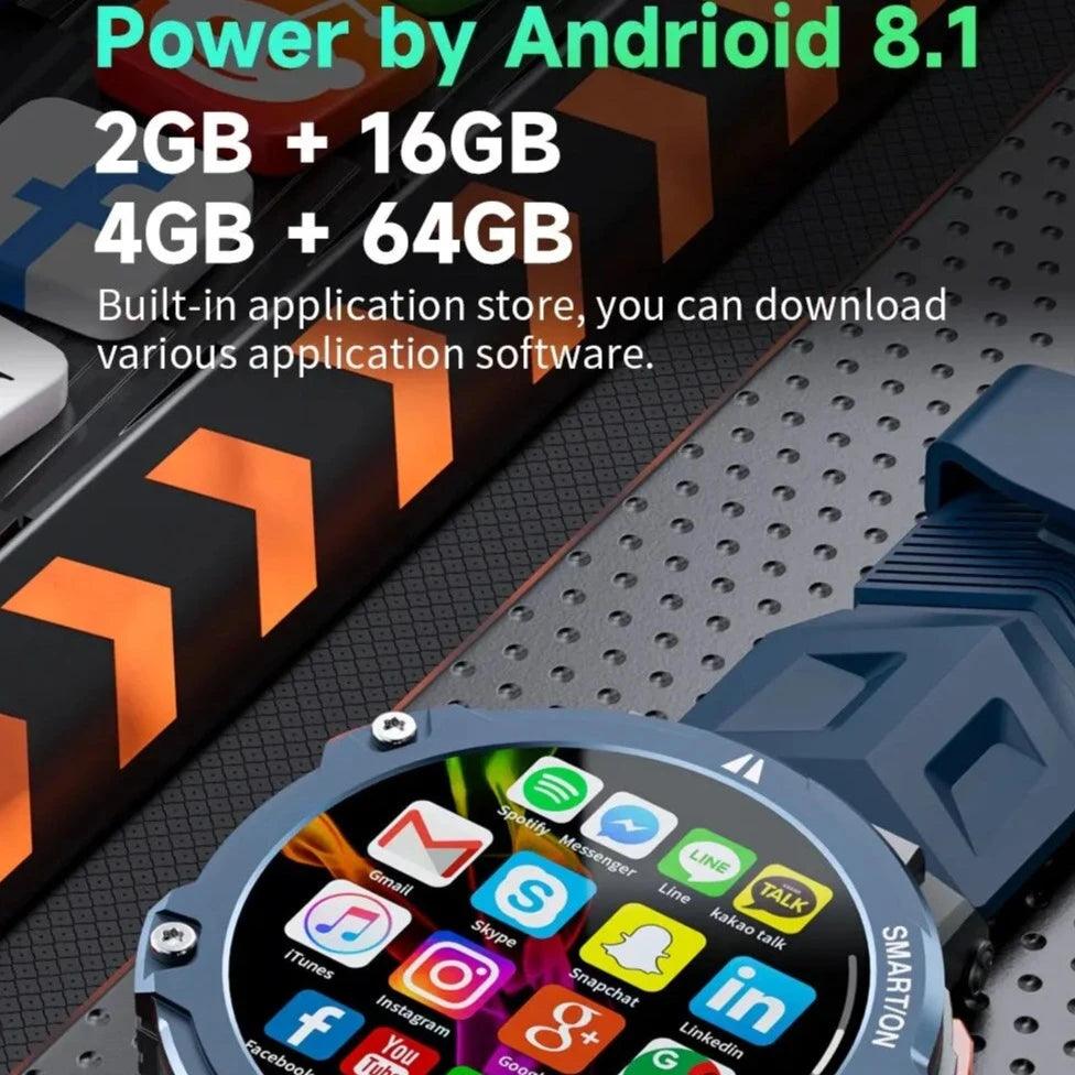 APPLLP 6 PRO: Smartwatch with GPS, 4G, and Fitness Tracking - Touchy Style .