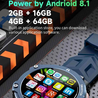 APPLLP 6 PRO: Smartwatch with GPS, 4G, and Fitness Tracking - Touchy Style