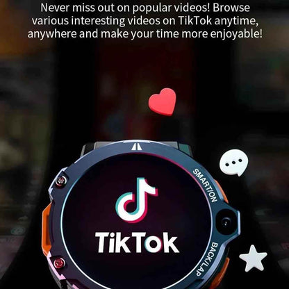 APPLLP 6 PRO: Smartwatch with GPS, 4G, and Fitness Tracking - Touchy Style