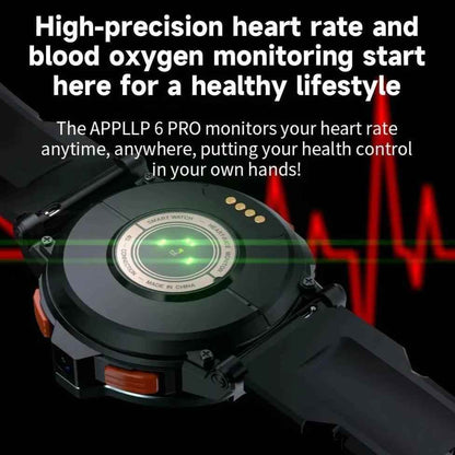 APPLLP 6 PRO: Smartwatch with GPS, 4G, and Fitness Tracking - Touchy Style