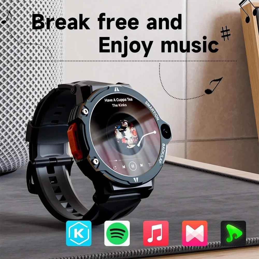 APPLLP 6 PRO: Smartwatch with GPS, 4G, and Fitness Tracking - Touchy Style